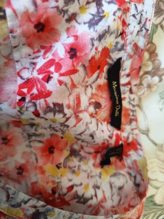Camisa Massimo Dutti floral S/36/8