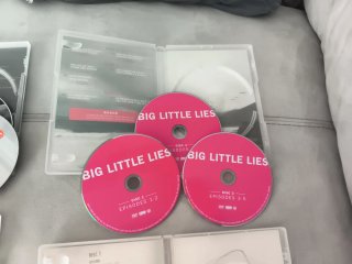 House of Cards y Big Little Lies DVD