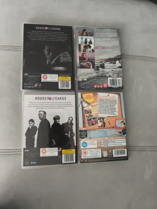 House of Cards y Big Little Lies DVD