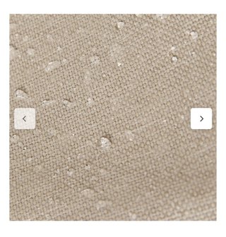 Puff sillón exterior impermeable color beige.