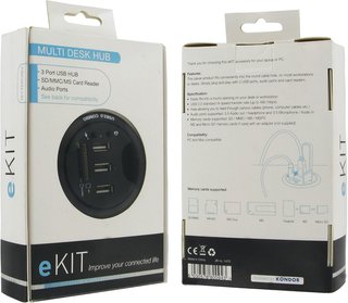 Lector tarjetas USB 2.0 alta velocidad eKit
