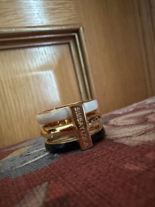 Anillos Bimba y Lola dorados y esmaltados