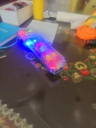 Tren Gear Train luces y música movimento continuo.