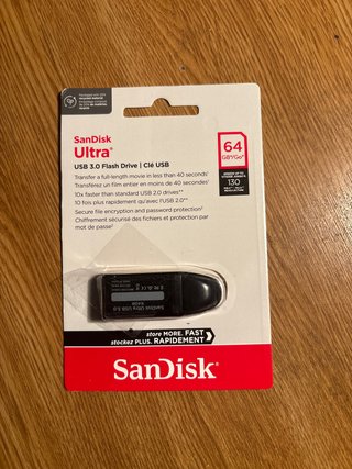Pendrive SanDisk Ultra USB 3.0 64GB