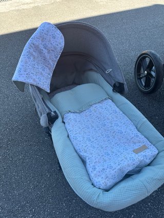 Trio Jané Kawai, sacchetti per neonati (opzionali) e isofix
