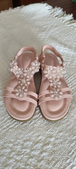 Sandalias RULUN rosas Talla 38