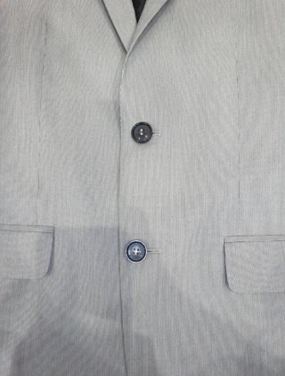 Traje de chaqueta gris