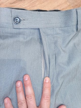 Traje de chaqueta gris