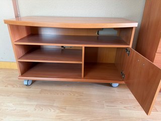 Conjunto Mueble TV, Mesilla y Aparador Madera