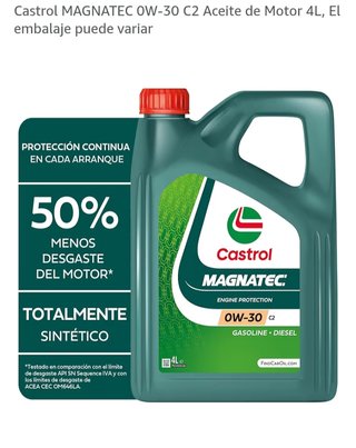 Castrol MAGNATEC 0W-30 C2 Aceite Motor 4L