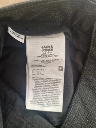 Pantalón Jack & Jones Gris