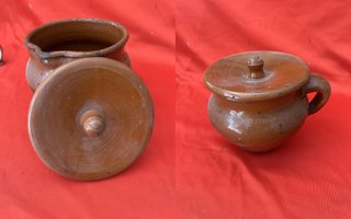 Juego  Pucheritos Antiguos Cobre
