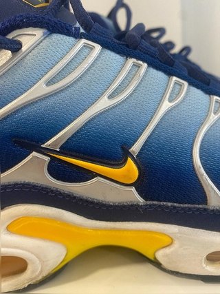 Nike Air Max Plus TN Gradient Blue Yellow Sneaker Streetwear Sport 2021