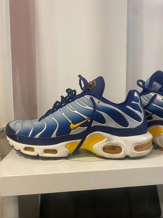 Nike Air Max Plus TN Gradient Blue Yellow Sneaker Streetwear Sport 2021