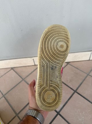 Nike Air Force 1 Bianche customizzate usate