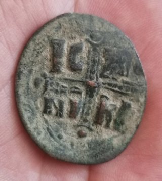 3 Follis Bizantinos Bronce