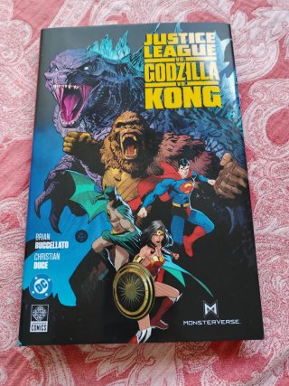 Justice League vs Godzilla vs Kong Panini