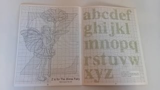 REVISTA FLOWERS FAIRIES ALPHABET PATRONES PUNTO CR