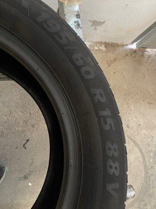 2x Neumáticos Tigar Performance 195/60 R15 88V