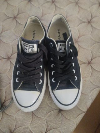Converse Negro/Blanco Talla 38