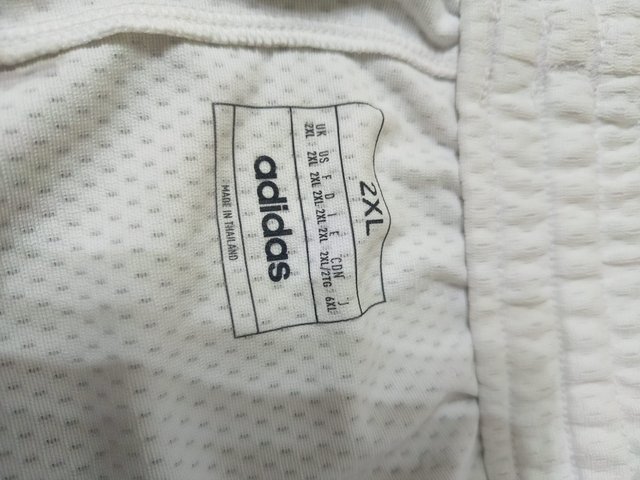 Pantalon de baloncesto Adidas del Real Madrid 2XL