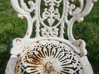 Sillas de forja para jardín