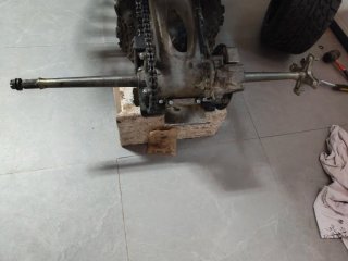 Eje trasero Yamaha yfz 450