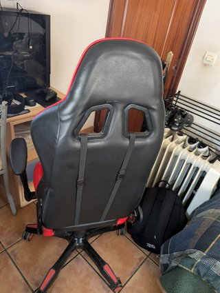 Silla Gaming Stinger Negra y Roja