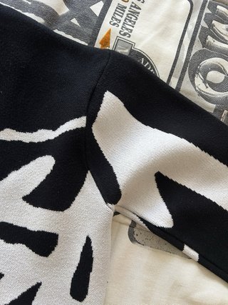 Jersey Stussy Negro y Blanco