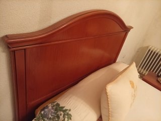 Habitación clásica madera