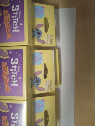 Lote 9 paquetes de Cromos Stitch Disney Panini