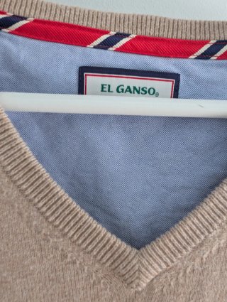Jersey El Ganso Beige con un pequeño defecto