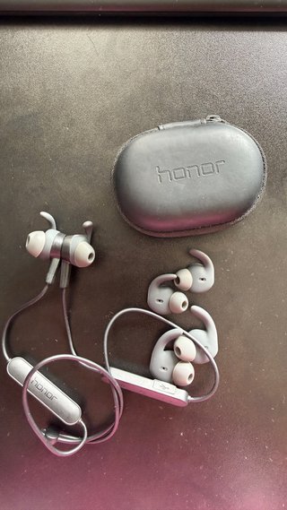 Auriculares Bluetooth Honor Grises y Plateados