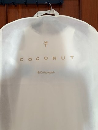 Vestido Comunión Coconut Blanco y Azul