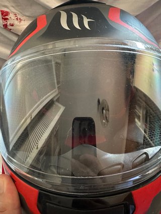 Casco de moto MT thunder 3 sv talla XL