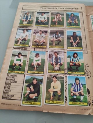 Album Campeonato de Liga 1974/75