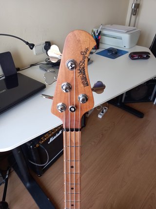 Guitarra Eléctrica MusicMann Steve Morse Azul