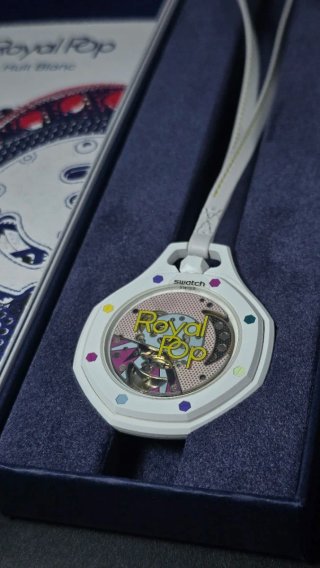 Audemars Piguet x Swatch Royal Pop Huit Blanc