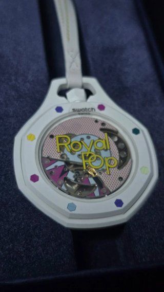Audemars Piguet x Swatch Royal Pop Huit Blanc