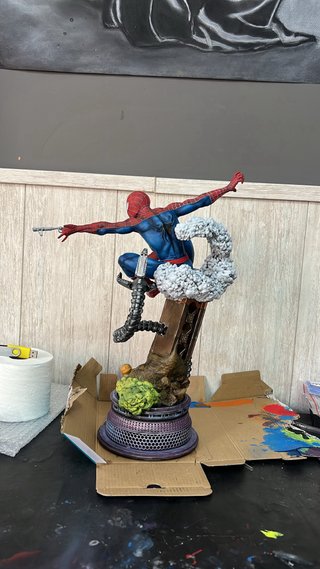 Figura Resina 3D Spiderman