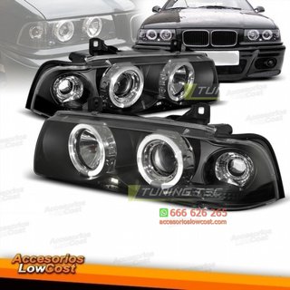 FAROS OJOS ANGEL LED BMW E36 COUPE