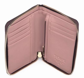 Cartera Tous Monograma Marrón y Negra