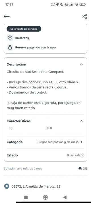 Scalextric Compact