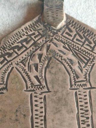 Antico ciondolo marocchino Louha in argento