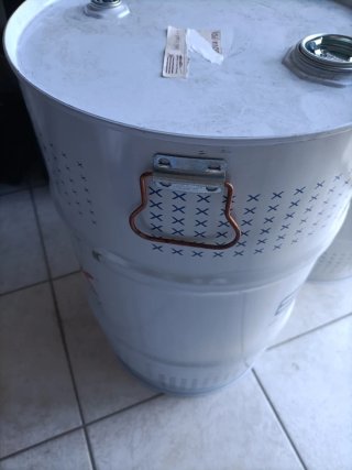 Fusto Bidone Vuoto 60 Litri