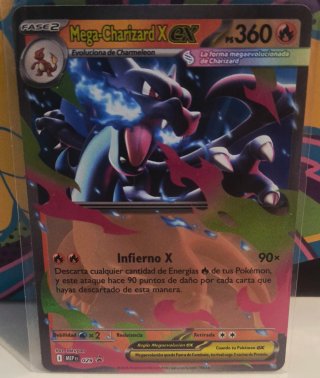 Mega Charizard X ex MEP 029 Carta Pokémon