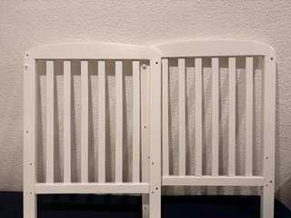 Cuna blanca en buen estado