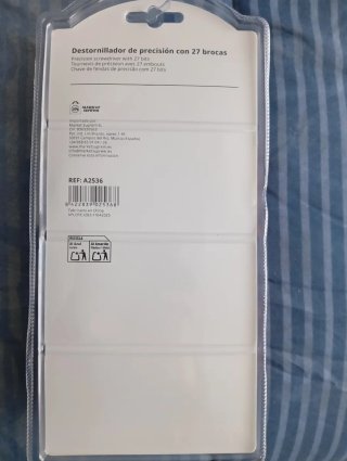 Juego de destornilladores de precisión a estrenar