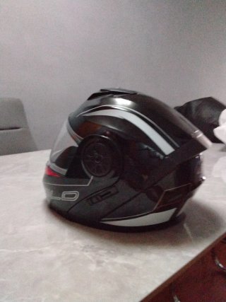 Casco Integral Moto BLD Negro talla M