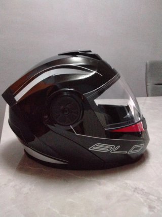 Casco Integral Moto BLD Negro talla M